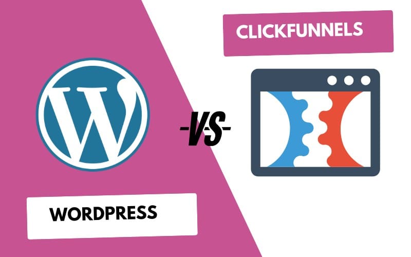 wordpress vs clickfunnels