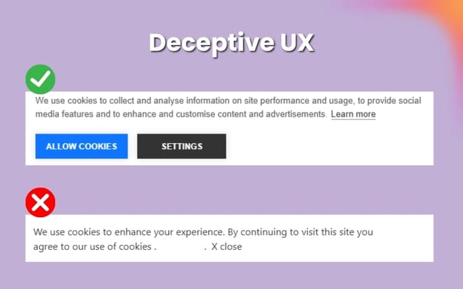 Dark UX Patterns