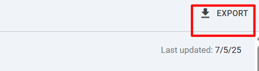 Exporting suspicious URLs