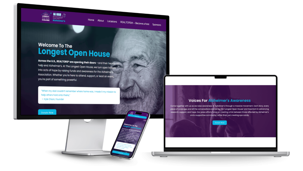 Longest Open House project thumbnail [landing page]