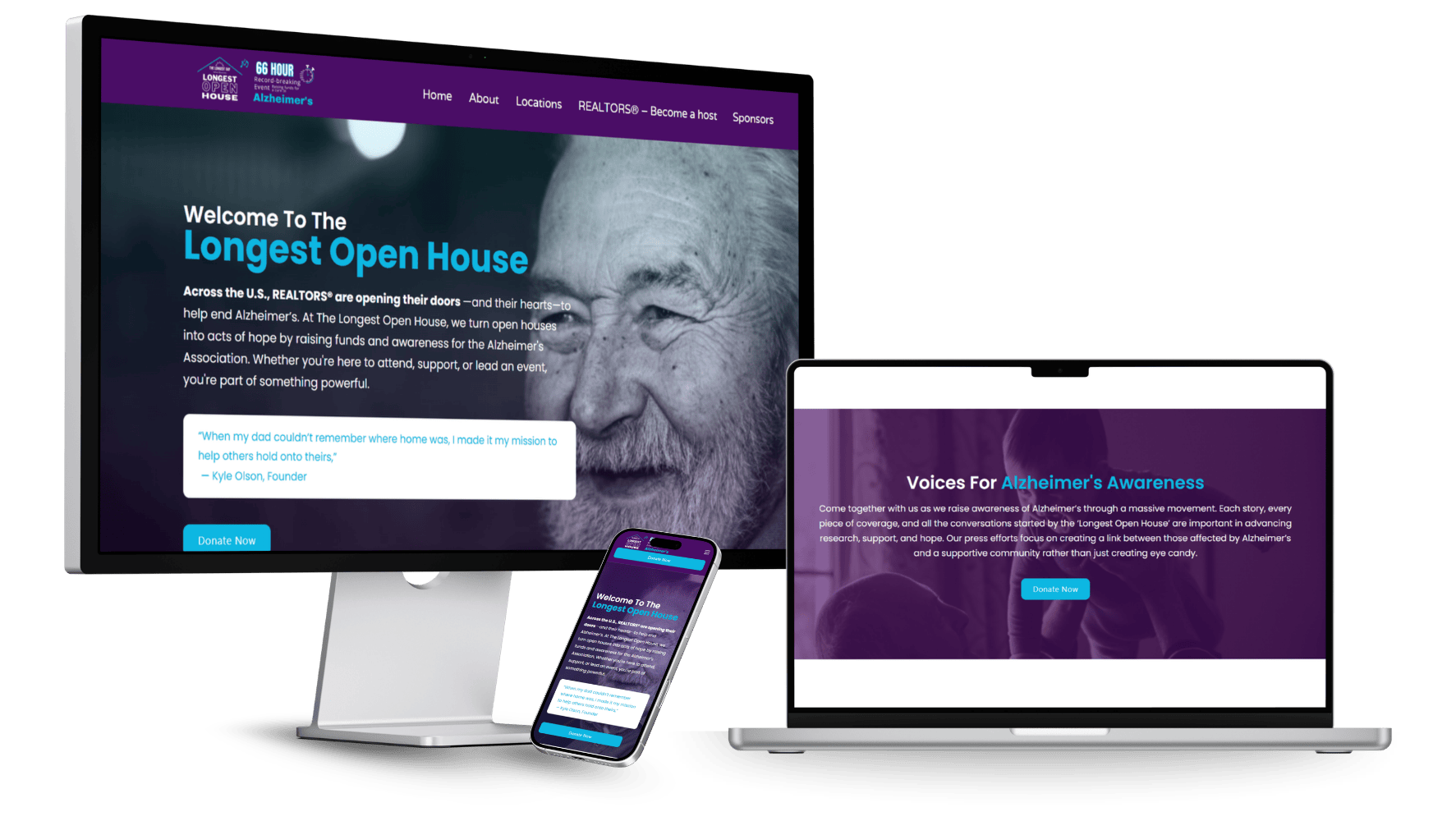 Longest Open House project thumbnail [landing page]