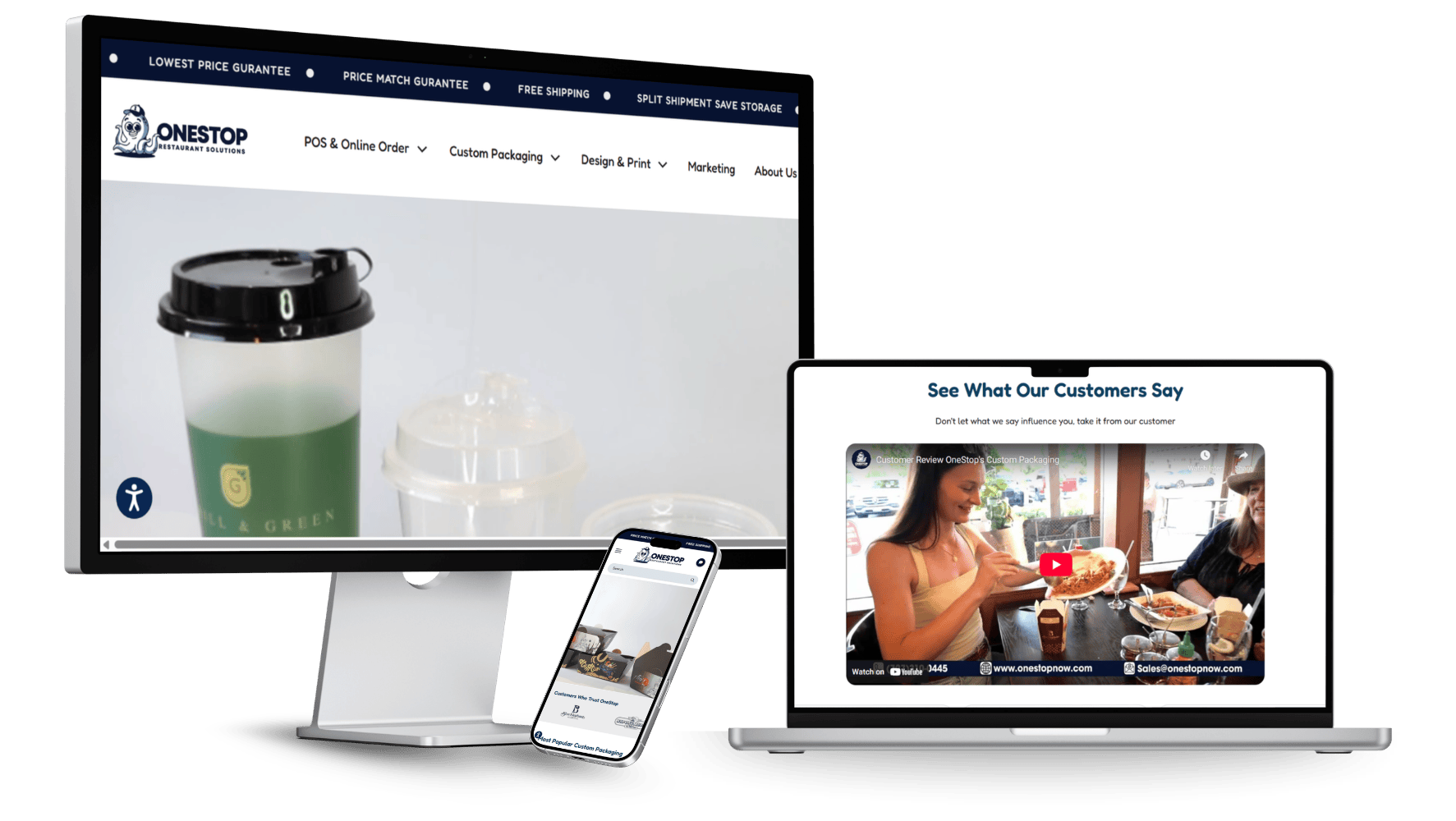 OneStop project thumbnail [landing page]