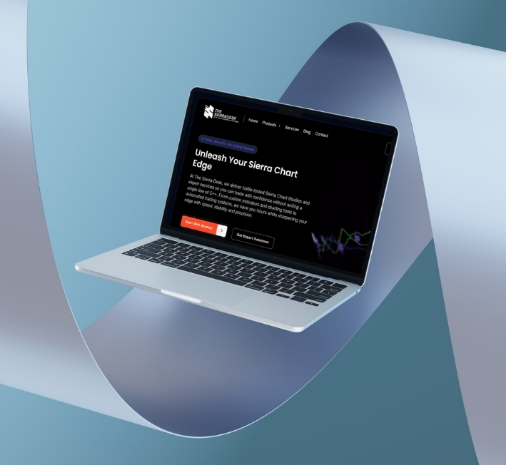 The Sierra Desk Branding project thumbnail [landing page]