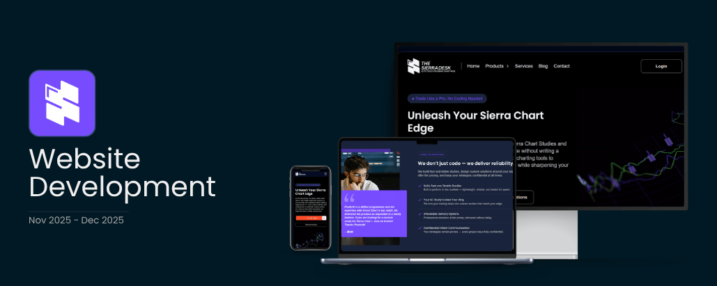 The Sierra Desk Web Development case study thumbnail