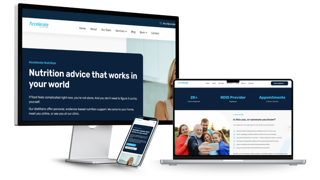 Accelerate Nutrition project thumbnail [landing page]