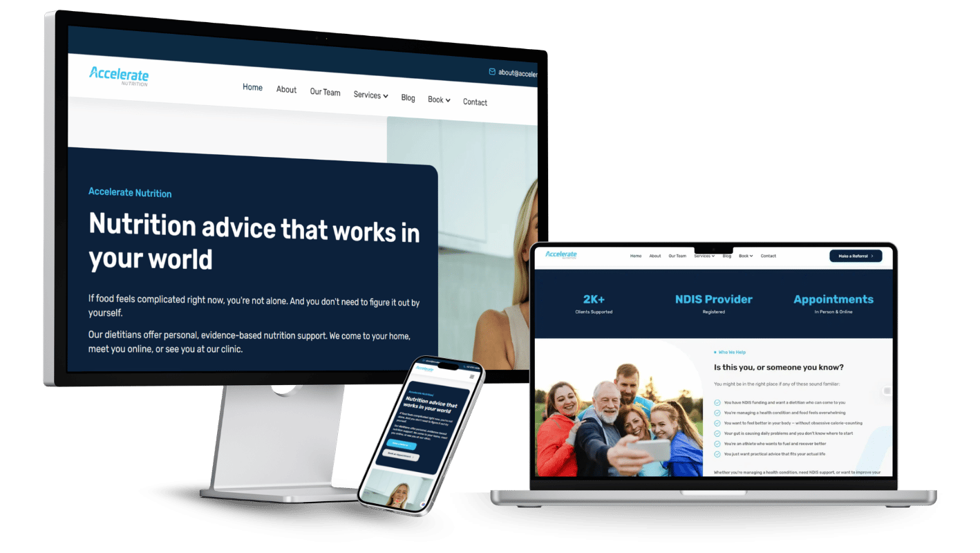 Accelerate Nutrition project thumbnail [landing page]